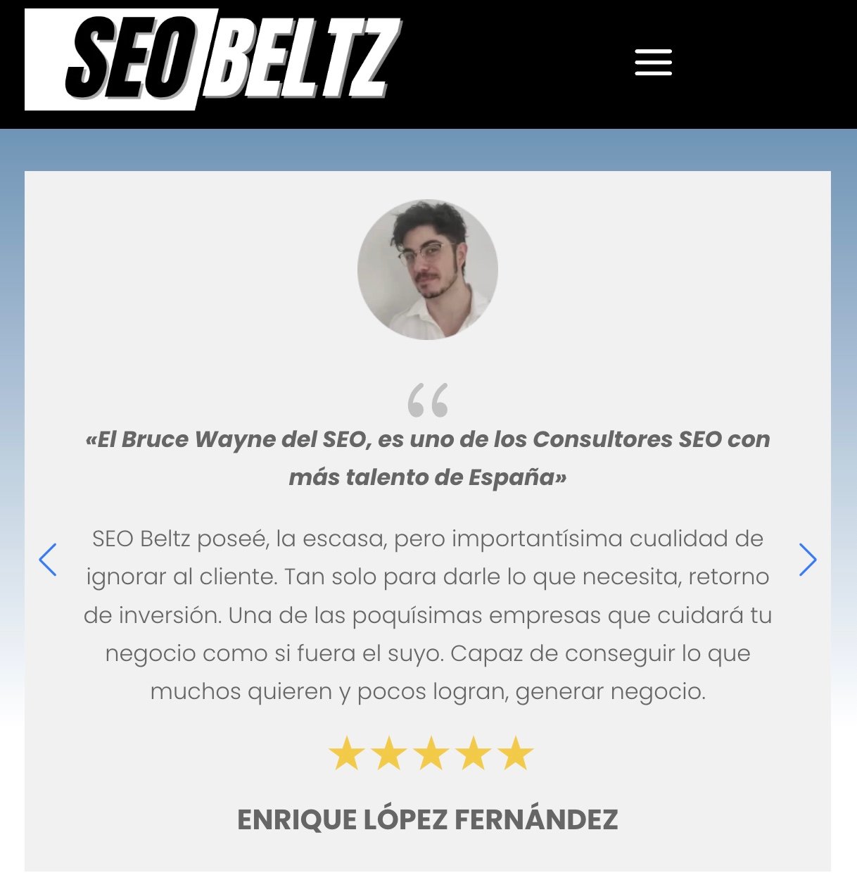 testimonio seobeltz