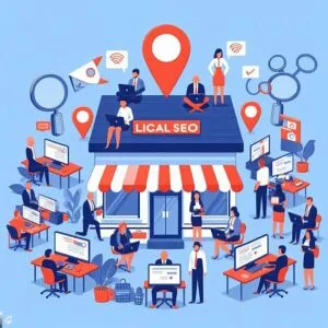contras seo local negocio